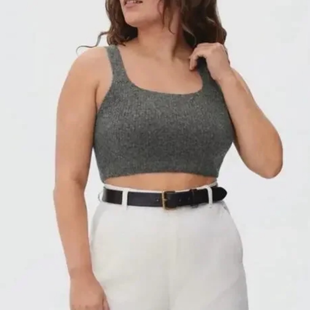 NWT Everlane The Cozy-Stretch Wool Yaki Hair Blend Tank